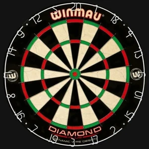 Winmau Diamond Plus Dartboard (3011) New Sealed - Picture 1 of 6
