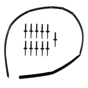 For Dodge Challenger 08-22 Front Hood Bumper Weatherstrip Seal and Rivets - Picture 1 of 5