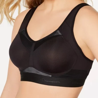 Champion Women's Motion Control Underwire Sports Bra Black 36C - Image 1 of 2