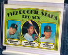 ROOKIE 1972 Topps Stars 79 Carlton Fisk Cecil Cooper Mike Garman RC VINTAGE Card. rookie card picture