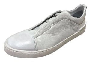 Tenis sin cordones de cuero blanco Sigotto para hombre 6851 - Imagen 1 de 4