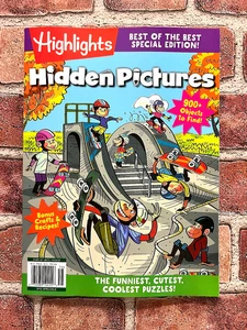Highlights Magical Edition "HIDDEN PICTURES 900+ Objects To Find" Activity Book - Picture 1 of 1