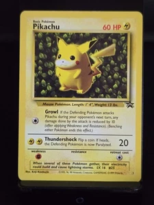 Pikachu Black Star Ivy Promo 1 MP/LP Pokemon Card - Picture 1 of 10