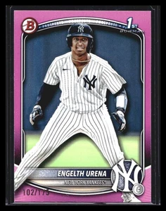 2025 Bowman Engelth Urena 1st Bowman #BP-16 - Pink Parallel /175 - Picture 1 of 2