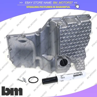 Bandeja de aceite inferior de aluminio del motor 06L103598R para VW Touareg AUDI A5 A4 A6 Q5 2.0T Foto 1 de 4