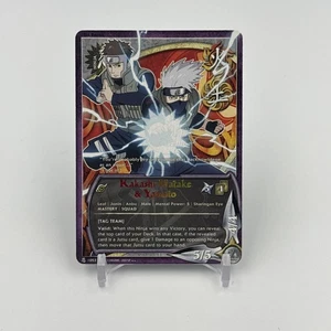 Kakashi Hatake & Yamato 1st Edition Naruto CCG Foil Text Rare N1053 - Picture 1 of 2
