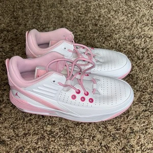 Nike Air Jordan Max Aura 5 GS Black/Pink Basketball Shoes Size 5.5Y FD8789-116 - Picture 1 of 5