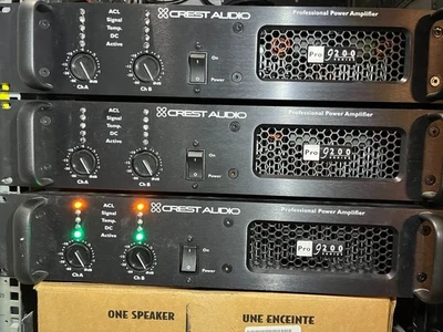 Crest Audio Pro 9200H 2-Channel Power Amplifier 6500W/8KW 240V Ken Fritz Legend! - Image 1 of 4