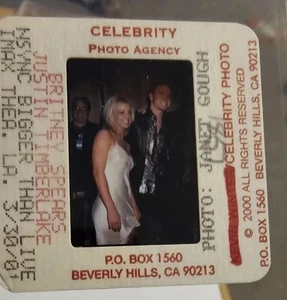 Diapositiva fotográfica de gira 1/1 de Britney Spears & Justin Timberlake 2025 Leaf Pop Century - Imagen 1 de 4