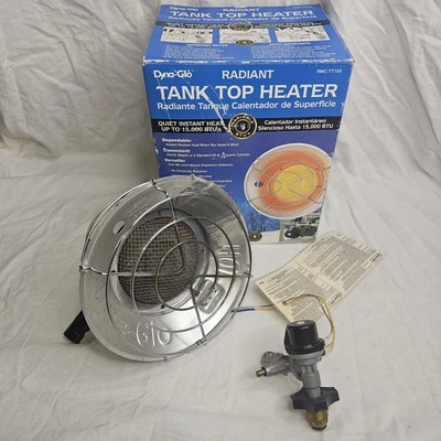 Dyna Glo Radiant Tank Top Heater 15,000 BTU's RMC-TT15S - Image 1 of 4