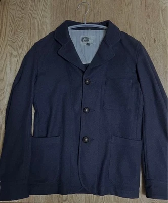 Engineered Garments Wool Coverall Jacket Navy Size 1 USA Made #EK ZFA - Image 1 of 3