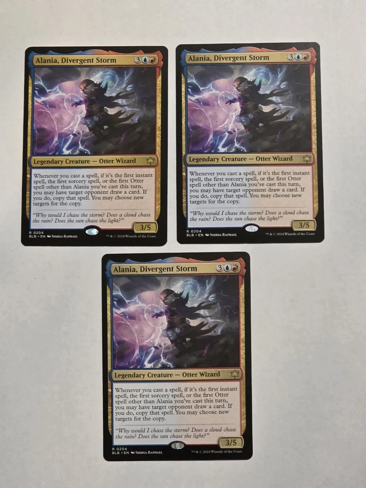 3x Alania, Divergent Storm - Bloomburrow - Near Mint - MTG - Image 1 of 1