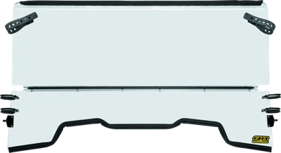 QuadBoss Fits 14-22 Honda SXS700 Pioneer 700 Folding Windshield - Image 1 of 2