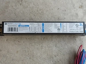 GE 332MAXP347-L T8 Electronic Ballast 347V 3-Lamp – New No Box – $20 CAD Ship - Bild 1 von 1