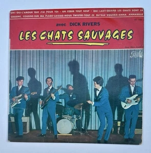 Die wilden Katzen mit Dick Rivers - LP 25cm Pathé ST 1160 1962 EX/VG Selten - Bild 1 von 4