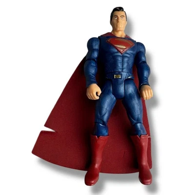 6-дюймовая экшн-фигурка Супермена из комиксов DC от Mattel с плащом игрушка Justice League - Изображение 1 из 2
