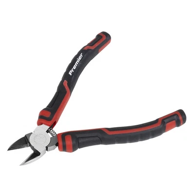 Sealey PREMIER RANGE Flush Cut Pliers 125mm For Precise Clean Flush Cut - Image 1 of 4