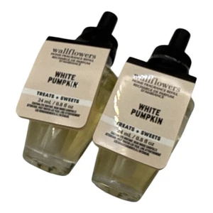 2 Bath & Body Works WHITE PUMPKIN Wallflower Refills - Picture 1 of 1