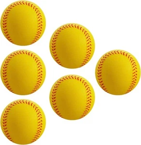 Soft Baseballs, Foam Baseballs for Kids Teenager Players 2.5INCH, Yellow - Picture 1 of 7