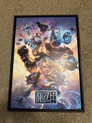 Arte clave en lienzo Blizzard Entertainment BlizzCon 2017 - 1/600 - Edición limitada Foto 1 de 4