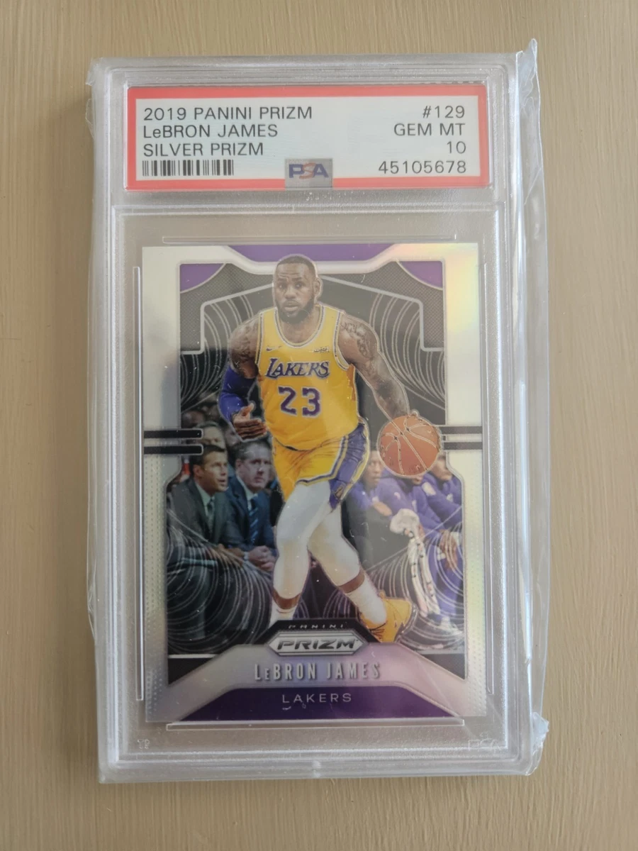Panini LeBron James 10 Graded Basketball Sports Trading Cards