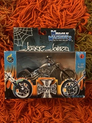 Vintage Escala 1:18 West Coast Choppers Jesse James Sturgis Special 2004 Motociclista - Imagem 1 de 4