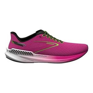 Women's Brooks Hyperion GTS, Pink Glo/Green/Black, 5.5 B Medium US - Picture 1 of 1