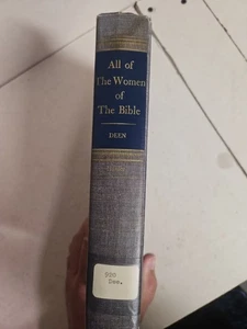 Vintage 1955 Hardcover Book - All The Women Of The Bible - Deen - Blue  - Picture 1 of 24