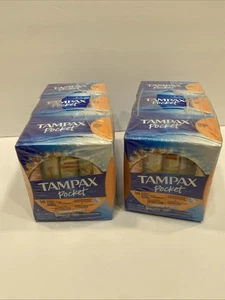 Tampax Pocket Pearl Super Plus 6 Boxen 16 pro Box insgesamt 96 - Bild 1 von 4