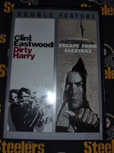Dirty Harry/Escape from Alcatraz Clint Eastwood (DVD, 2013, 2-Disc Set) - Foto 1 di 2