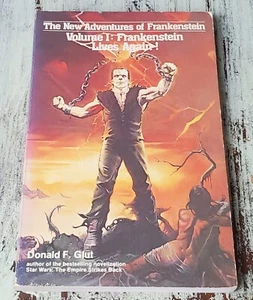 VG Frankenstein Lives Again by Donald Glut (1981) Paperback, Donning Company, US - Imagen 1 de 3