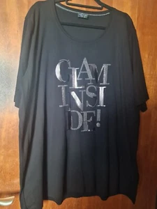 VIA APPIA DUE T-Shirt Damen 54 Baumwolle Übergröße Lagenlook Strass Glitzer - Bild 1 von 4