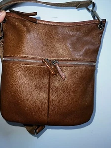 Bandolera Longchamp Paris Le Foulonne Cuero Beige - Imagen 1 de 12