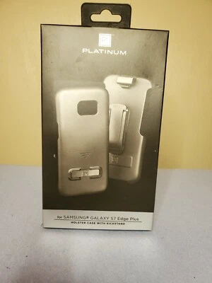 galaxy s7 edge  Plus Platinum Holster Case With Kickstand New - Image 1 of 4
