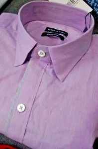 NWT Zachary Prell men's S Long sleeve button down shirt,Heather-ed/Pocket - Picture 1 of 12