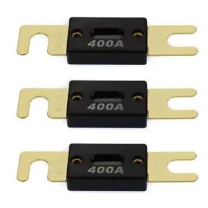 Voodoo 400 Amp ANL Inline Sicherung Auto Audio für Sicherungshalter (3er Pack) - Bild 1 von 3