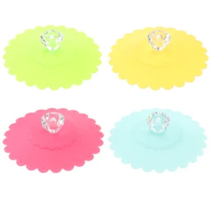 6 Pcs Silicone Cup Lid Multi-function Cover Drink Lids Men and Women - Picture 1 of 12