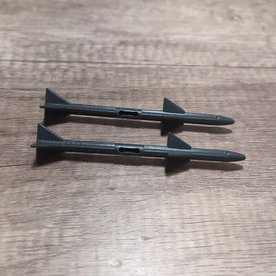GI Joe 1983 Skystriker Missiles Rocket Vintage Part Hasbro Lot of 2 - Image 1 of 4