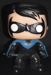 Figura de vinilo Funko Pop DC Heroes suelta Nightwing Batman Dick Grayson #40 EXMT - Imagen 1 de 2