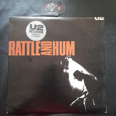 U2 ‎– Rattle And Hum - Blues Rock, Pop Rock, Classic Rock, Venezuela, 1988 Foto 1 de 4