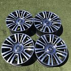21 ROLLS ROYCE RIMS OEM STOCK GHOST TWO TONE GREY POLISHED PERFECT SET 2023