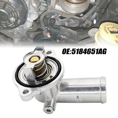 Thermostat Housing For Jeep Wrangler JK Grand Cherokee WK2 Dodge Durango WD 3.6L - image 1 of 4
