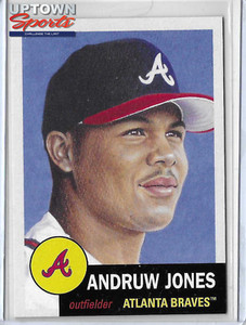 2020 TOPPS MLB Living Set #315 - ANDRUW JONES - ATLANTA BRAVES