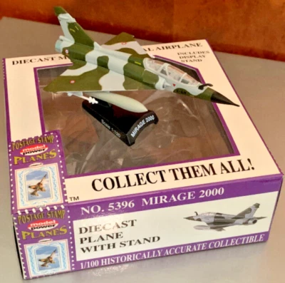 Mirage 2000. delta wing fighter. Die Cast metal. 1:120 scale. New in Box. Mint. - Image 1 of 4