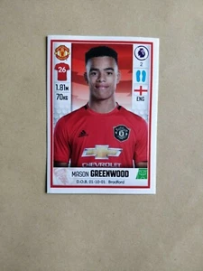 PANINI PREMIER LEAGUE 2020 MASON GREENWOOD AUFKLEBER Nr. 397 - Bild 1 von 2