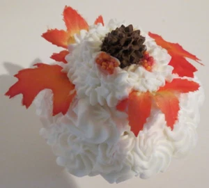 Espositore Finto Cibo Artificiale - Cupcakes a Tema Autunno/Autunno #3 - Foto 1 di 7