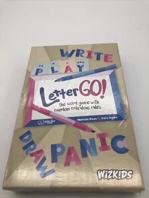 New Sealed WizKids Letter Go! The Word Game with Random Ridiculous Rules: - Image 1 of 3