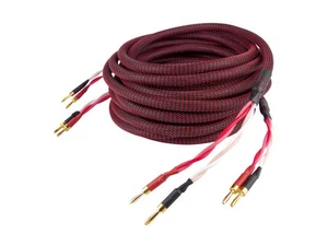 2 x 5m Cable de altavoz Dynavox Perfect Sound OFC 99,99% cobre 4x2,5qmm 207299 - Imagen 1 de 7