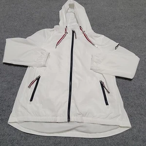 Tommy Hilfiger Windbreaker Women's S Lightweight Jacket Hooded Full Zip - Picture 1 of 7