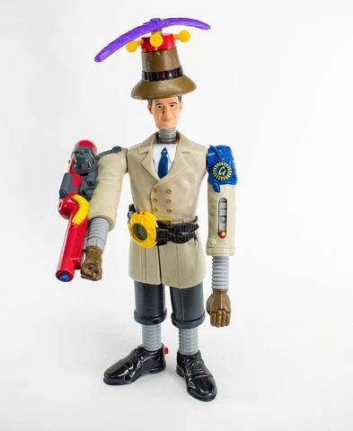 1999 McDonald's Happy Meal INSPECTOR GADGET Complete 14" Action Figure Cover